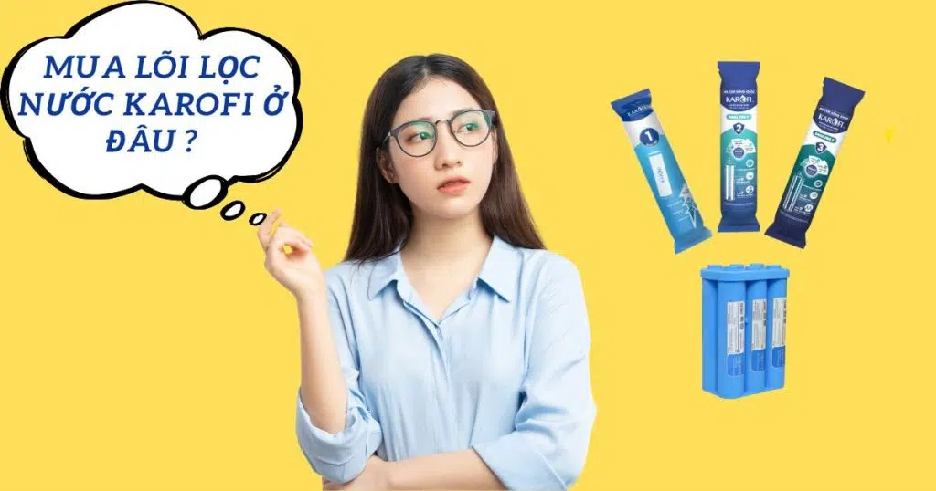 Mua lõi lọc nước karofi chính hãng tại thành phố Hồ Chí Minh