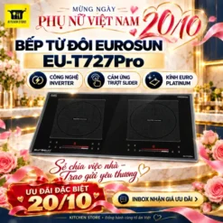 Bếp từ đôi Eurosun EU-T727Pro
