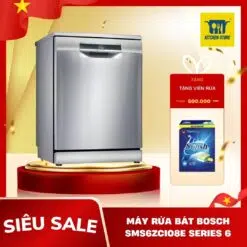 Máy rửa bát Bosch SMS6ZCI08E Zeolit Series 6