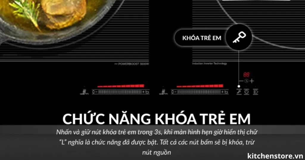 Tính năng khoá trẻ em 