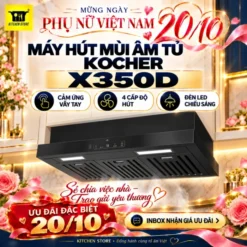 Máy hút mùi âm tủ Kocher X350D
