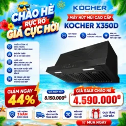 Máy hút mùi âm tủ Kocher X350D