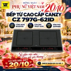 Bếp từ cao cấp Canzy CZ 797G-62ID