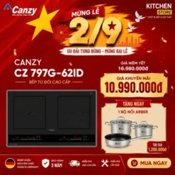 Bếp từ cao cấp Canzy CZ 797G-62ID