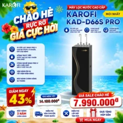 Máy lọc nước nóng lạnh Karofi KAD-D66S PRO