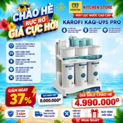 Máy lọc nước Karofi KAQ-U95 Pro