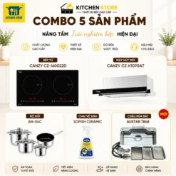 Combo bếp điện từ Canzy CZ-I60032D