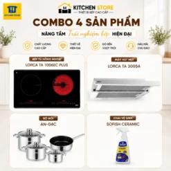 Combo bếp điện từ Lorca TA-1006EC Plus