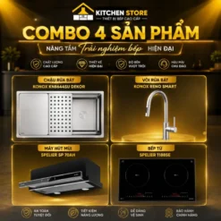 Combo bếp từ Spelier STL 22C