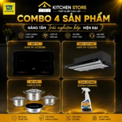 Combo bếp điện từ Kaff KF-GT3038II