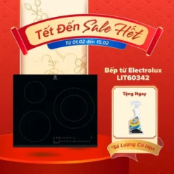 Bếp từ âm 3 vùng nấu Electrolux LIT60336