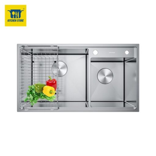 Chậu rửa bát Grand X GX8648DS Smooth