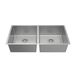 Chậu bếp Inox Hafele Satin R10 HS24-SSN2S-870 567.24.437