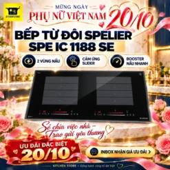 Bếp từ đôi Spelier SPE IC 1188 SE