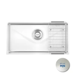 Chậu rửa bát phong cách Nhật bề mặt mịn Konox Tari 870SM