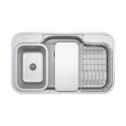 Chậu rửa bát chống xước Workstation Sink Dekor 8048SU