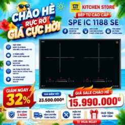 Bếp từ đôi Spelier SPE IC 1188 SE