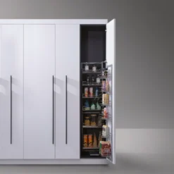 Rổ tủ đồ khô cánh mở xoay Hafele - DOLCE 548.65.073