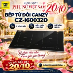 Bếp từ đôi Canzy CZ-I60032D