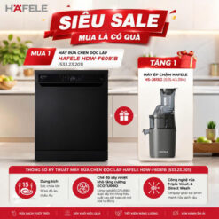 Máy rửa chén độc lập Hafele HDW-F6081B 533.23.201