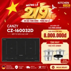 Bếp từ đôi Canzy CZ-I60032D