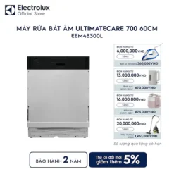 Máy rửa bát Electrolux EEM48300L UltimateCare 700 dòng 14 bộ âm tủ Nhập Ba Lan