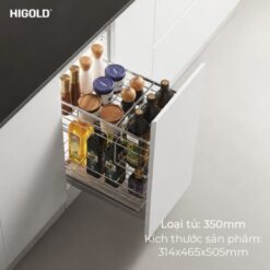 Giá gia vị cao cấp inox 304 Higold 306078