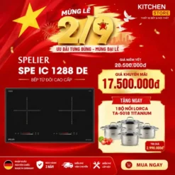 Bếp từ đôi Spelier SPE IC 1288 DE